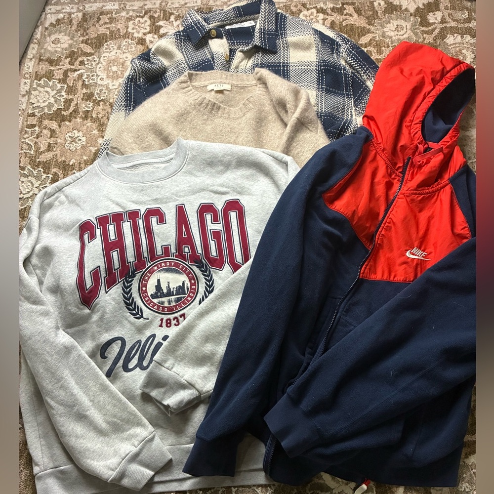 XL Men’s Clothing Bundle – 4 high-quality pieces from top brands!